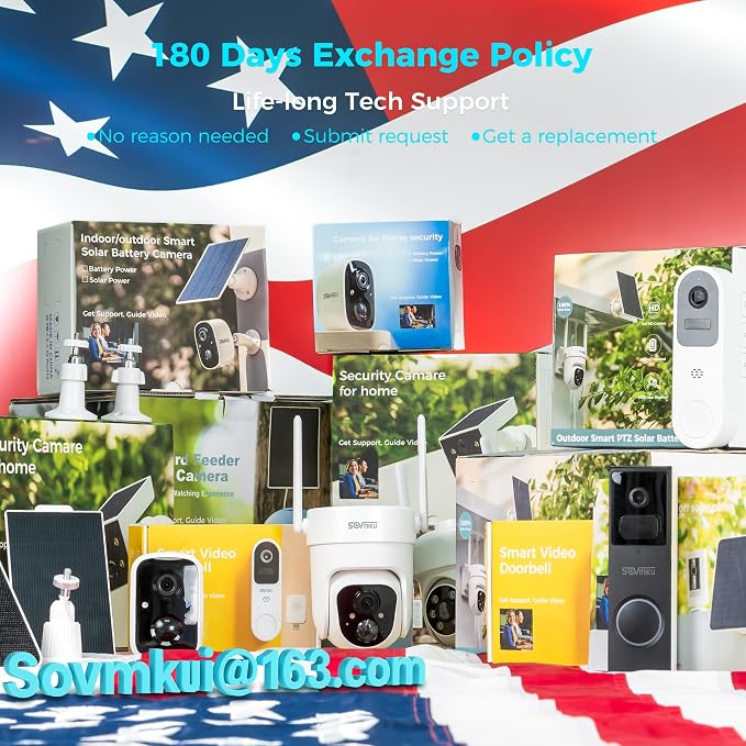 Vicohome CQ4 2K AI Solar Security Camera Wireless Outdoor, Battery Powered Cam - Image 4