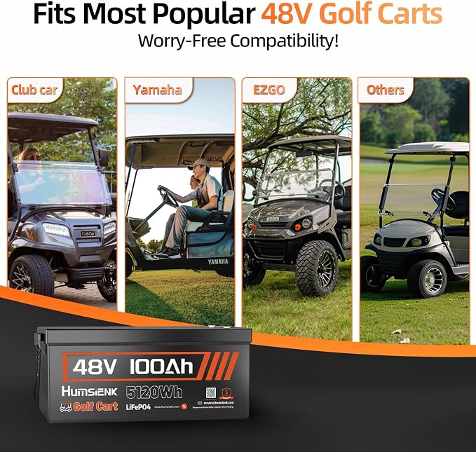 2PCS 48V Lithium Battery for Golf Cart - Image 6