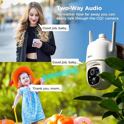 Vicohome 3CQ1 AI 2K Solar Security Camera Wireless Outdoor, Battery Powered - Image 5