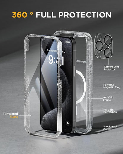 Miracase Magnetic for iPhone 12 Pro Max Case Full-Body Phone case - Image 2