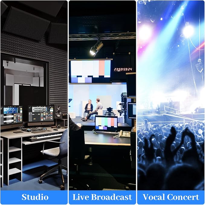 6-Channel Professional Audio Mixer, FX-6usb Mixing Console - Image 6