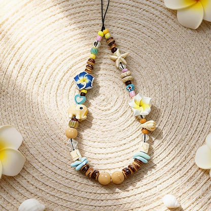 Cute Beaded Camera Wrist Strap for Phone, Digital Camera Charm Lanyard - Image 4