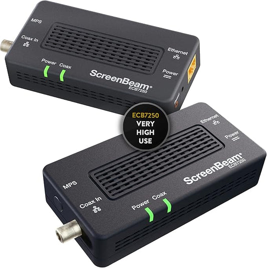 ScreenBeam Bonded MoCA 2.5 Network Adapter by ScreenBeam