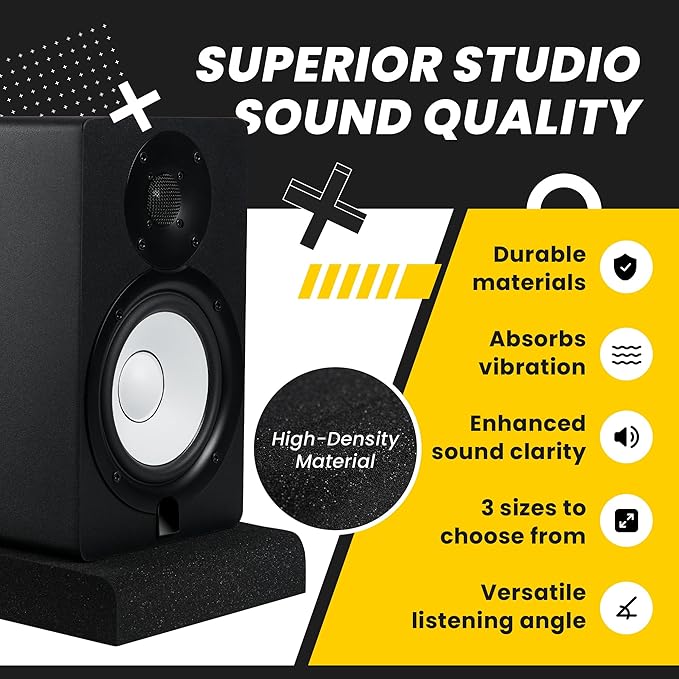 Sound Addicted - Studio Monitor Isolation Pads suitable - Image 3