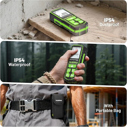Huepar 330Ft Green Laser Measuring Tool - Image 5