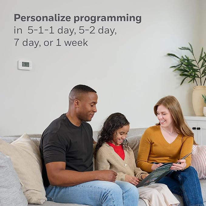 NEW! Honeywell Home Smart Thermostat, Conventional/Heat Pump Compatibility - Image 6