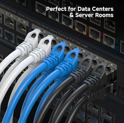 Cable Matters 10Gbps 5-Pack Snagless Shielded Cat 6A Ethernet Cable - 7ft - Image 8