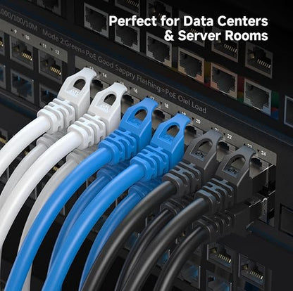 Cable Matters 10Gbps Snagless Long Shielded Cat 6A Ethernet Cable - 100ft - Image 8