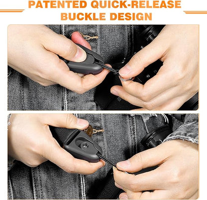 Camera Shoulder Strap Quick Release and Connection Wide Camera Neck Straps Long - Image 4