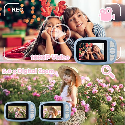 Kids Instant Camera, Mijiaowatch 12MP/1080P Kids Digital Print Camera - Image 3