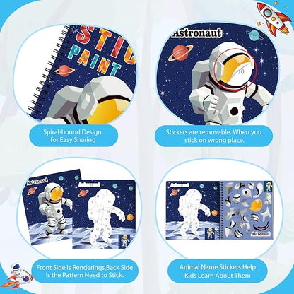 homicozy 3PCS Sticker Paint Books - Image 4