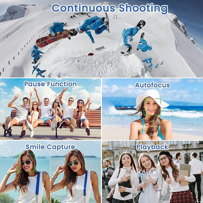 4K Digital Camera for Photography, 64MP HD WiFi Vlogging Camera for YouTube - Image 7