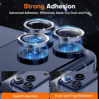 for iPhone 17 Pro/iPhone 17 Pro Max Camera Lens Protector, Tempered Glass - Image 2