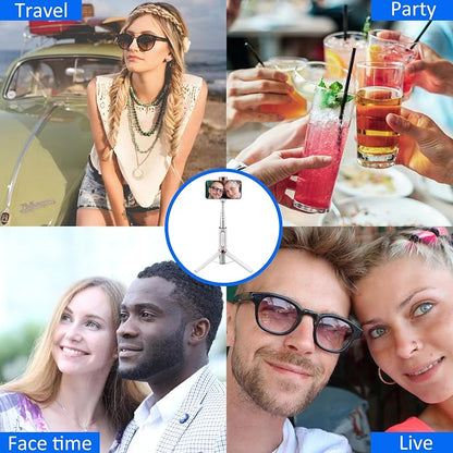 CellphoneTripod with Remote, Aluminum Alloy Selfie Stick Tripod, Best Foldable - Image 8
