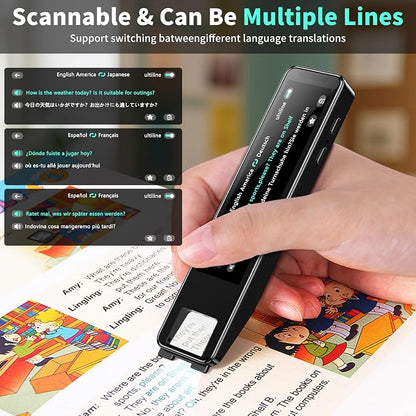 Scan Pen Translator for 142 Languages, Instant 2-Way Voice & Text Translation - Image 7