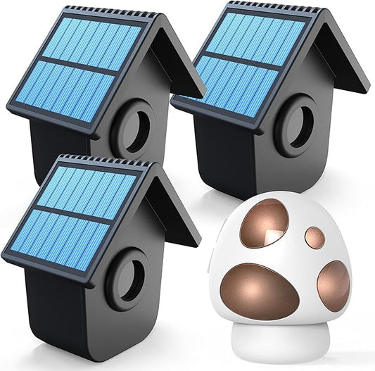 HTZSAFE 1/2 Mile Long Range Solar Driveway Alarm by HTZSAFE