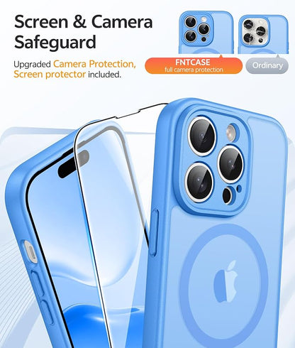 FNTCASE for iPhone 14 Pro Case: Translucent Matte Cases - Image 4