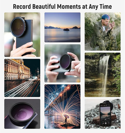 NEEWER 67mm Clip On Variable ND Filter Kit - Image 8