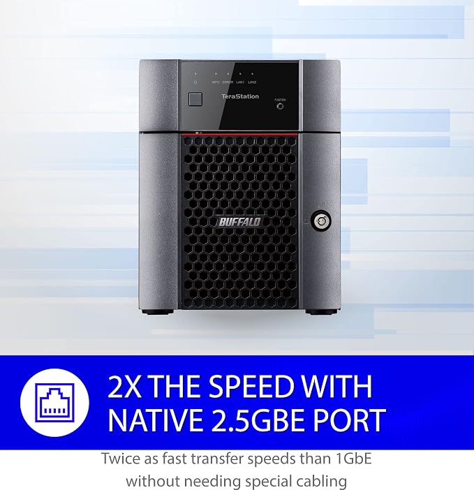 BUFFALO TeraStation Essentials 4-Bay Value-Focused Desktop NAS 16TB - Image 5