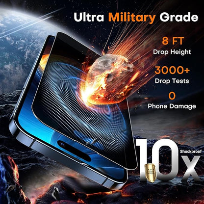 TOCOL for iPhone 15 Privacy Screen Protector 9H+ Hardness Tempered Glass Full - Image 4