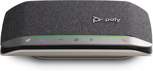 Poly Sync 20 USB-C Personal Portable Smart Speakerphone – Long Battery Life – by Poly