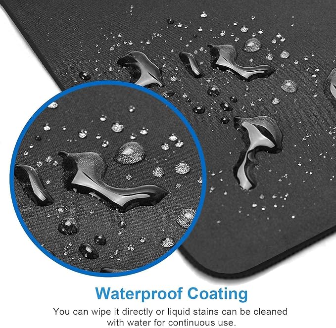 Sunrise Mouse Pad, Square Mousepad, Waterproof Mouse Mat Non-Slip Rubber Base - Image 3