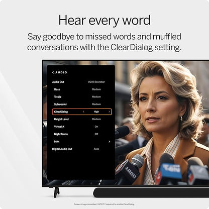VIZIO 5.1 Soundbar SE, Wireless Subwoofer, Surround Sound w/Dolby Atmos & DTS:X - Image 8