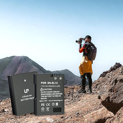 LP EN-EL14 Battery Pack, Compatible - Image 7