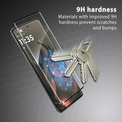 V-PORYADKU 2 Pack for Motorola Edge 2025 Screen Protector + 2 Pack Camera Lens - Image 4