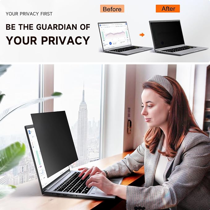 Mamol 14 Inch Laptop Privacy Screen - Image 2