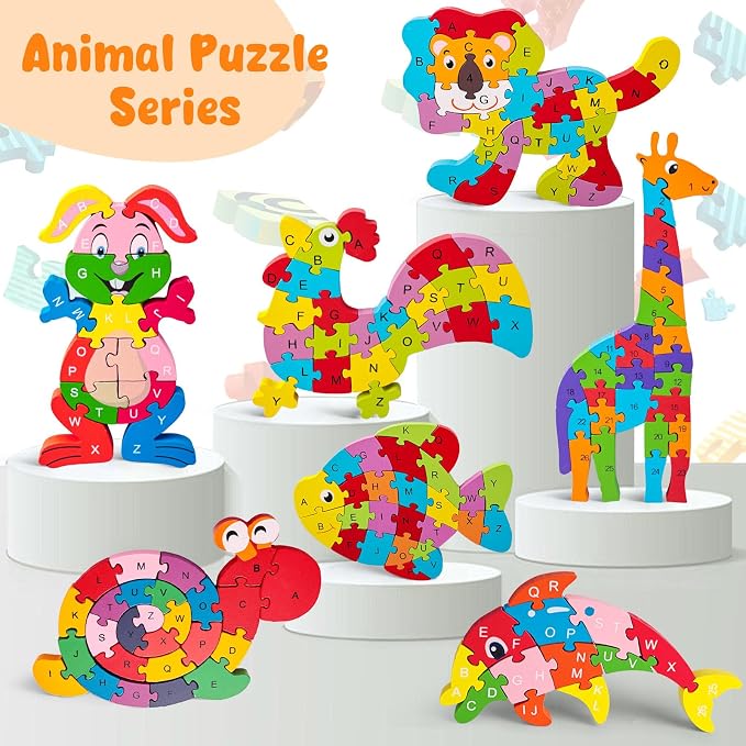 LovesTown Wooden Alphabet Puzzle - Image 8