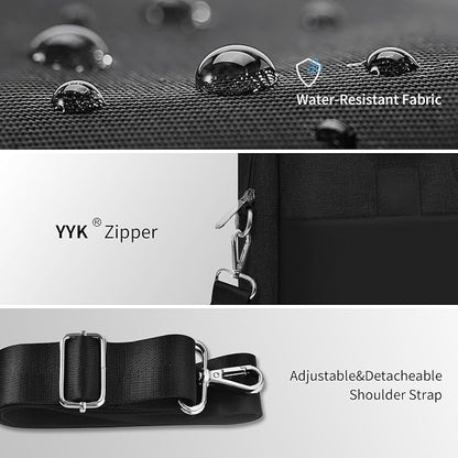 WIWU 14 Inch Laptop Bag for Men Women, Water-Resistant Laptop Case - Image 6