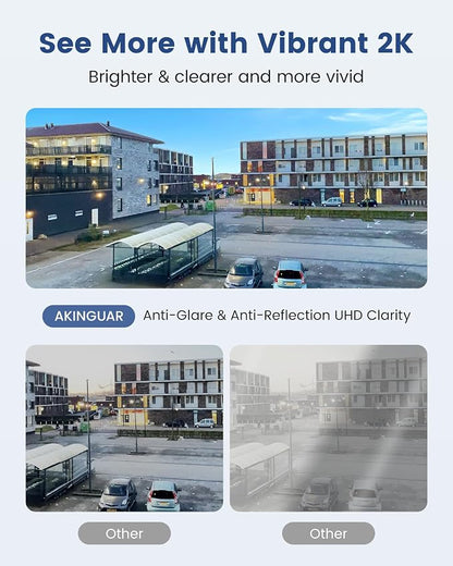 3MP 2K Window Camera, 2.4GHz WiFi 6 Window Security Camera, Smart AI Detection - Image 5