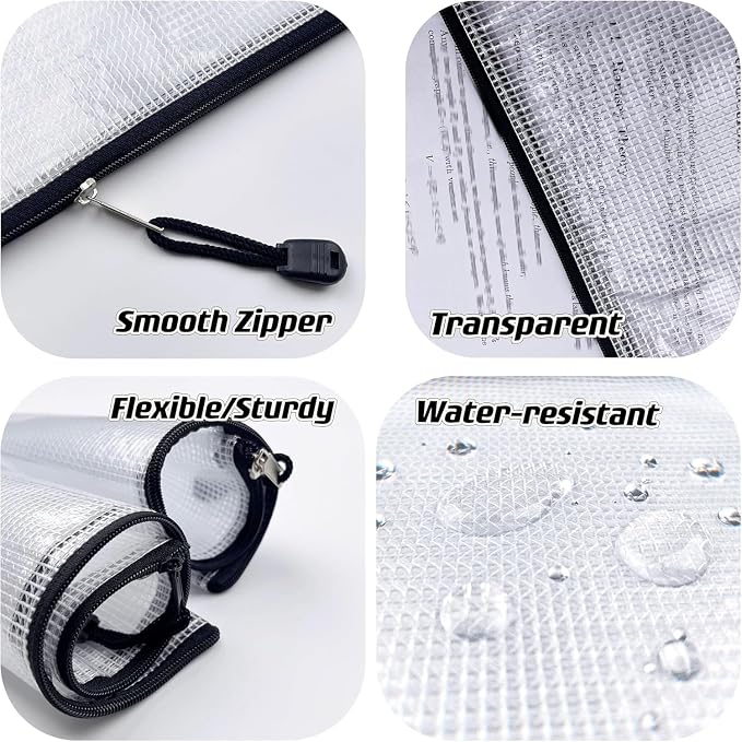 Oaimyy-20 PCS-3"x 5" inchs-Zipper Pouch, Puzzle Storage Bag Plastic Zip Pouches - Image 3