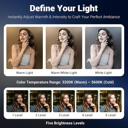 JJC 2Pcs 360 LED Light Attachment - Image 5