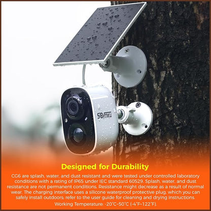 Vicohome 2CG6 Best 2K Solar Security Camera Wireless Outdoor System, No NVR - Image 8