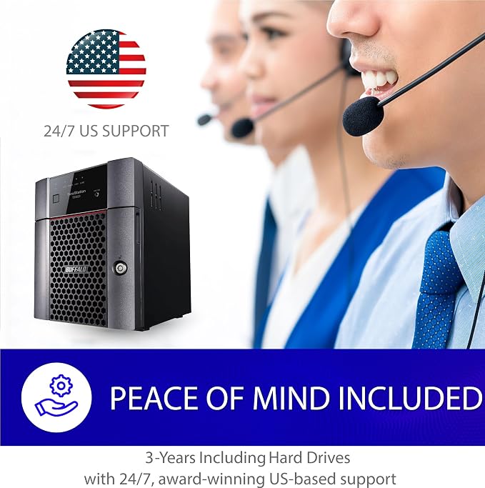 BUFFALO TeraStation 3420DN 4-Bay SMB 8TB Desktop NAS w/Hard Drives Included - Image 9