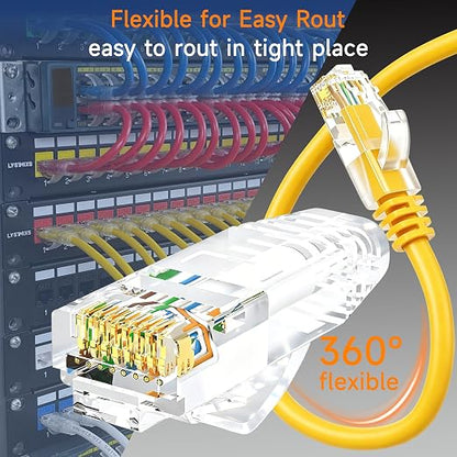 Cat6 Ethernet Patch Cable 1 ft, Cat6 Patch Cable - Image 3
