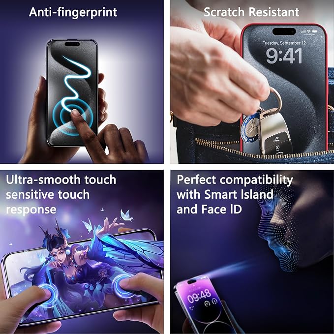 2 Pack Privacy Screen Protector - Image 7