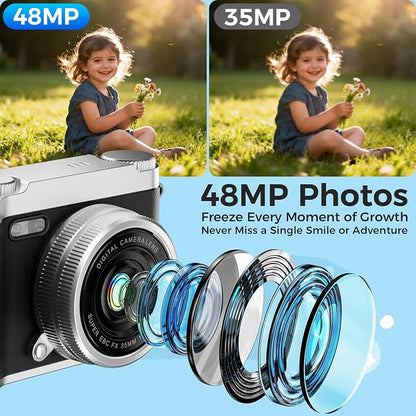 Upgrade Kids Selfie Camera, HD Digital Video Cameras - Image 2