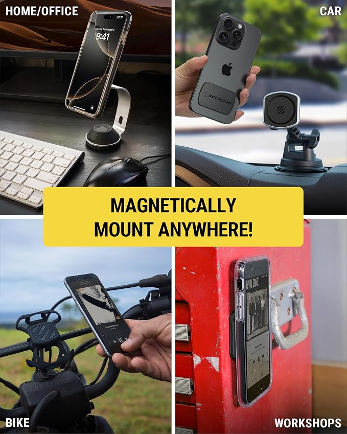 Scosche MAGRKI MagicMount Replacement Metal Plate Kit - Image 7
