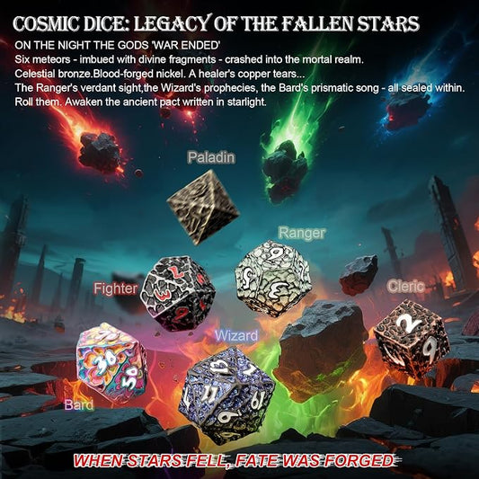 Haxtec DND Dice Set Polyhedral D&D Dice Compatible - Image 2