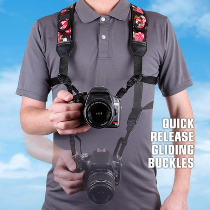 USA Gear DSLR Camera Strap Chest Harness - Image 2