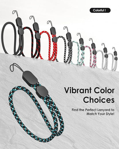 Avorast Hand Wrist Strap Lanyard, 6 Pack Adjustable Colorful Nylon Hand Wrist - Image 6