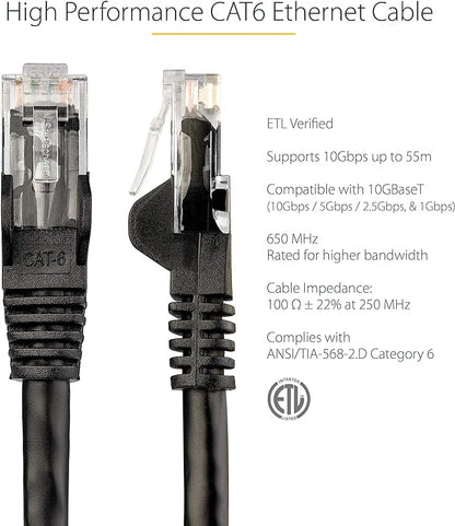 StarTech 25ft CAT6 Ethernet Cable - Image 2