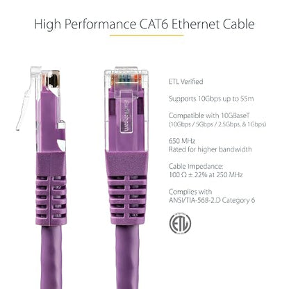 StarTech 6ft CAT6 Ethernet Cable - Image 2