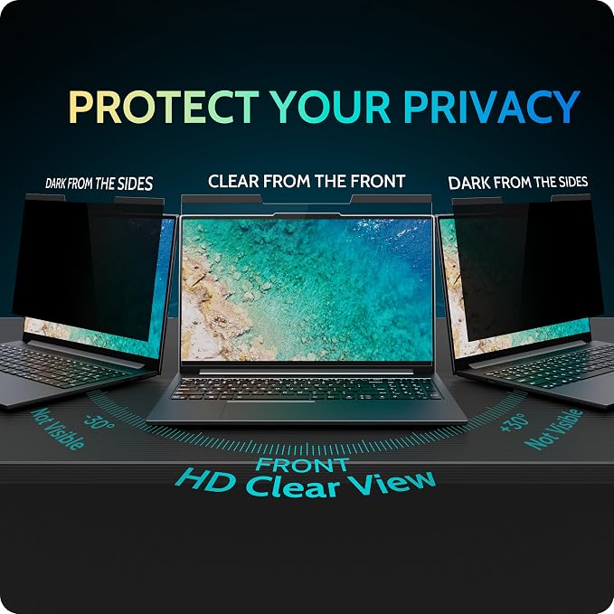 Magnetic Laptop Privacy Screen 13.3 Inch - Image 3