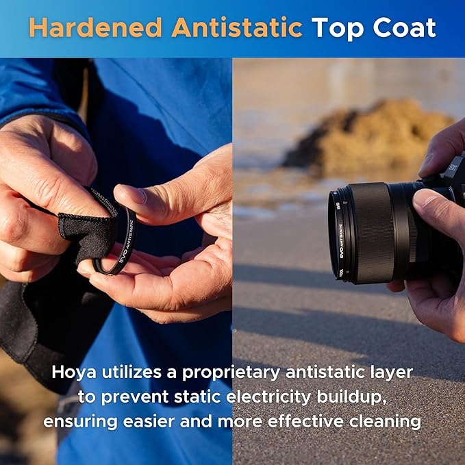 Hoya EVO Antistatic 62mm UV Filter — Camera Filters - Image 4