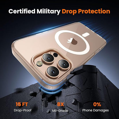 toushion 3 in 1 for iPhone 16 Pro Case Clear - Image 5