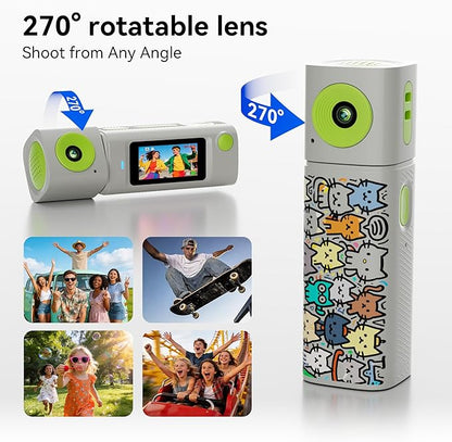 Mini Keychain Digital Camera:2K Digital Mini Camera - Image 4